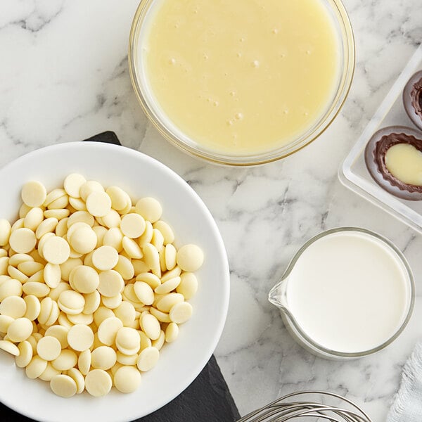 Callebaut Recipe W2 White Chocolate Callets™ 5.5 lb.