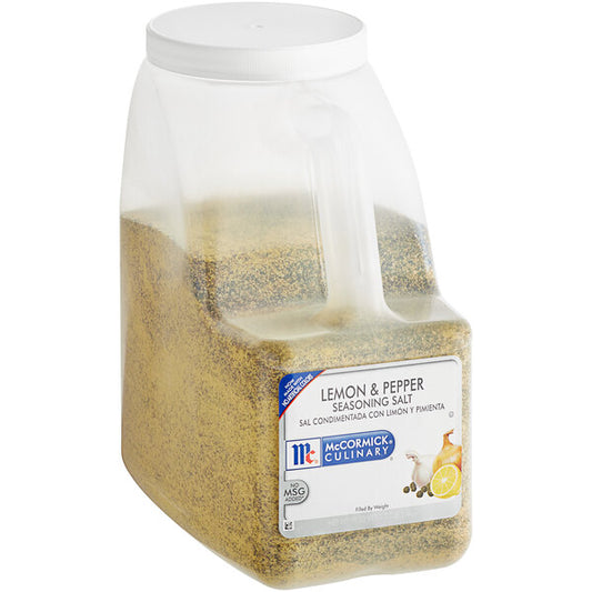 McCormick Culinary Lemon and Pepper Seasoning Salt (Various Sizes)