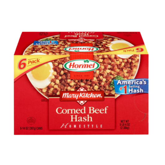 Hormel Mary's Kitchen Corned Beef Hash, 6 pk./15 oz.