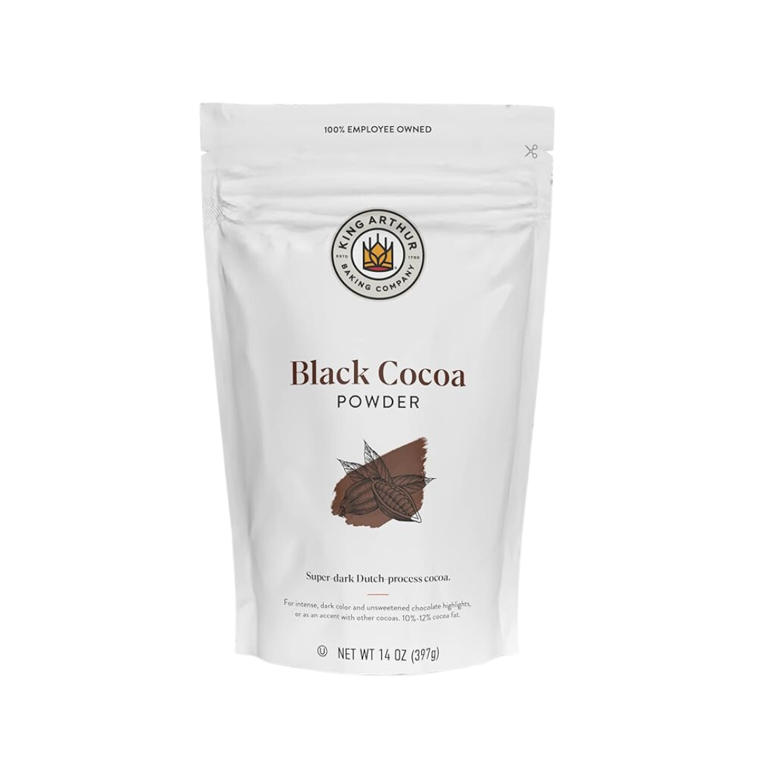 King Arthur Black Cocoa, Dutch Processed Cocoa Powder, 14 Oz, Brown