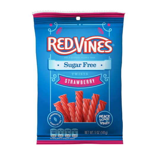 Red Vines Sugar Free Twists 5 oz Bag (Various Flavours)