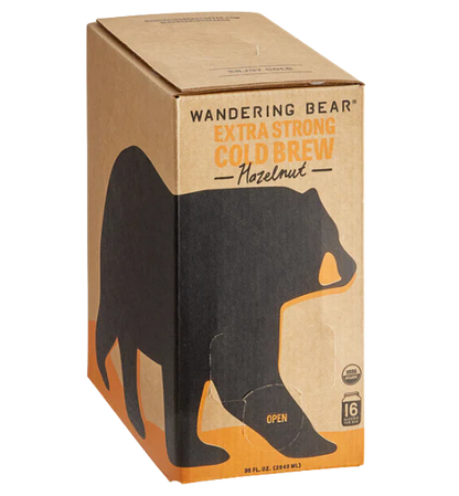 Wandering Bear Organic Hazelnut Cold Brew Coffee