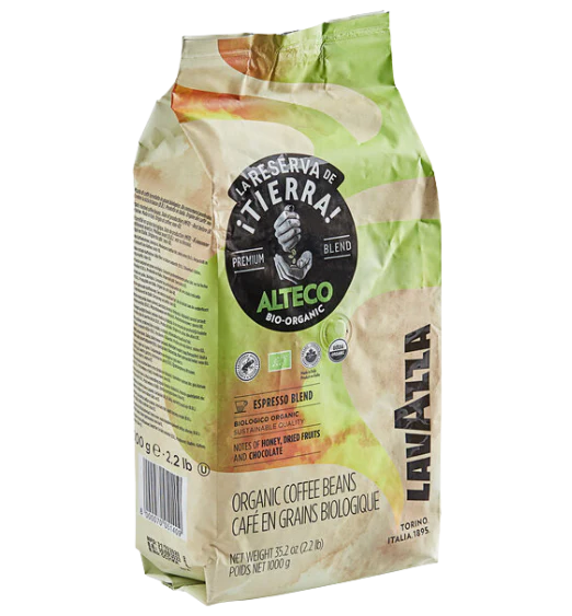 Lavazza Organic Tierra! Alteco Coffee