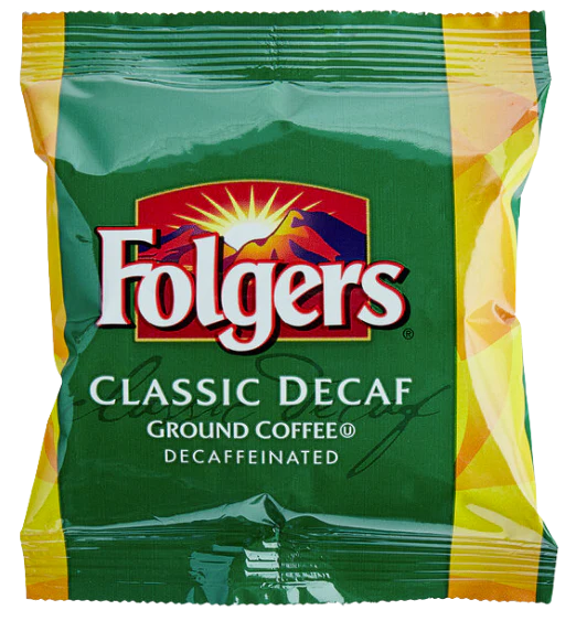 Folgers Classic Decaf Coffee Filter Pack - 40/Case