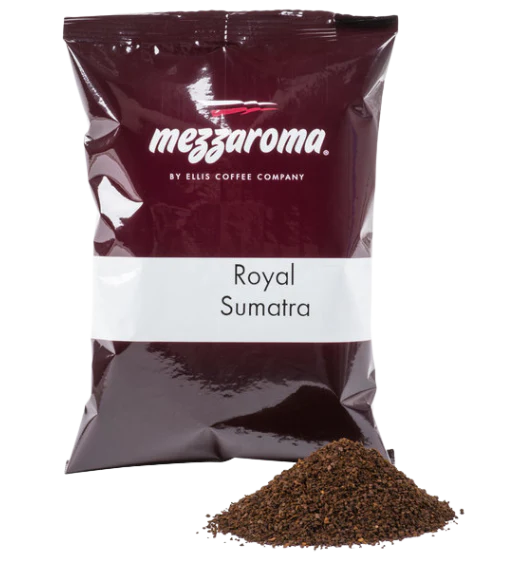 Ellis Mezzaroma 2.5 oz. Royal Sumatra Coffee Packet