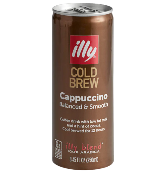 illy Cold Brew Latte  8.45 fl. oz. - 12/Case