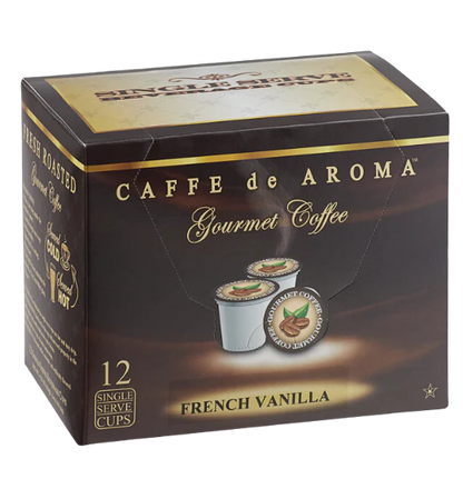 Caffe de Aroma Coffee Single Serve Cups - 12/Box