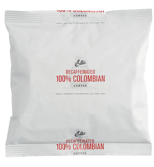 Ellis 100% Colombian Decaf Coffee Packet