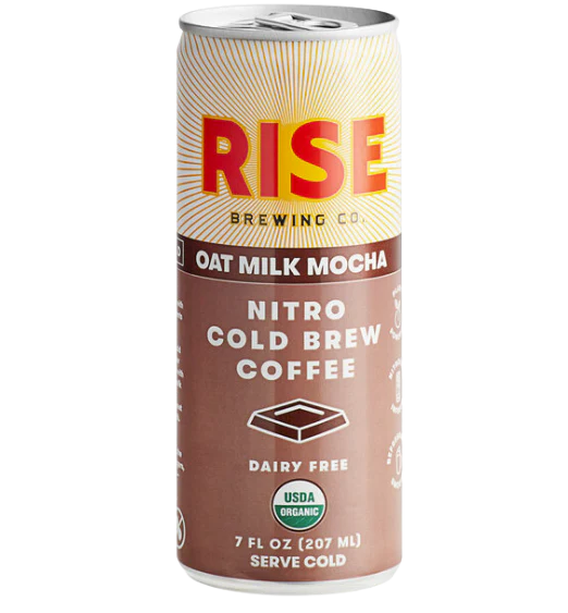 Rise Brewing Co. Organic Oat Milk Coffee 7 fl. oz. - 12/Case