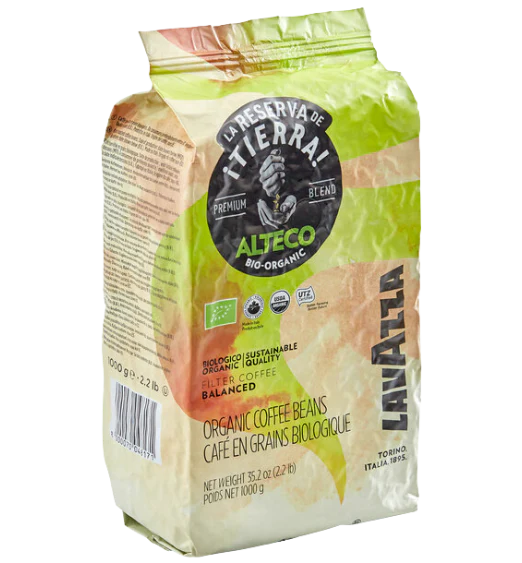 Lavazza Organic Tierra! Alteco Coffee