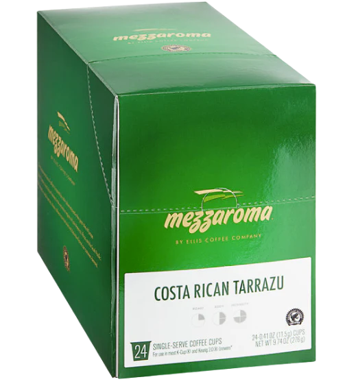 Ellis Mezzaroma Coffee Packet 2.5 oz. - 24/Case