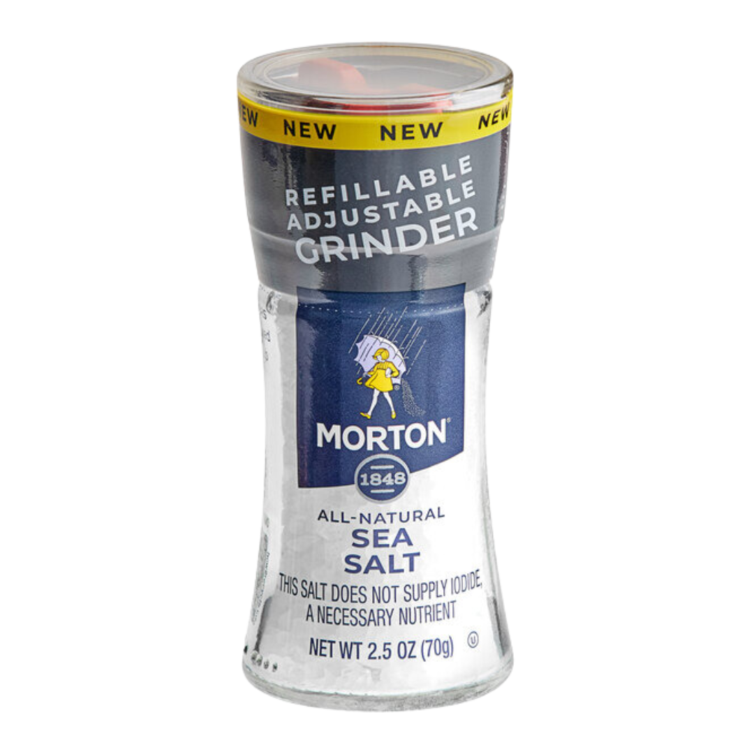 Morton Sea Salt Grinder 2.5 oz.