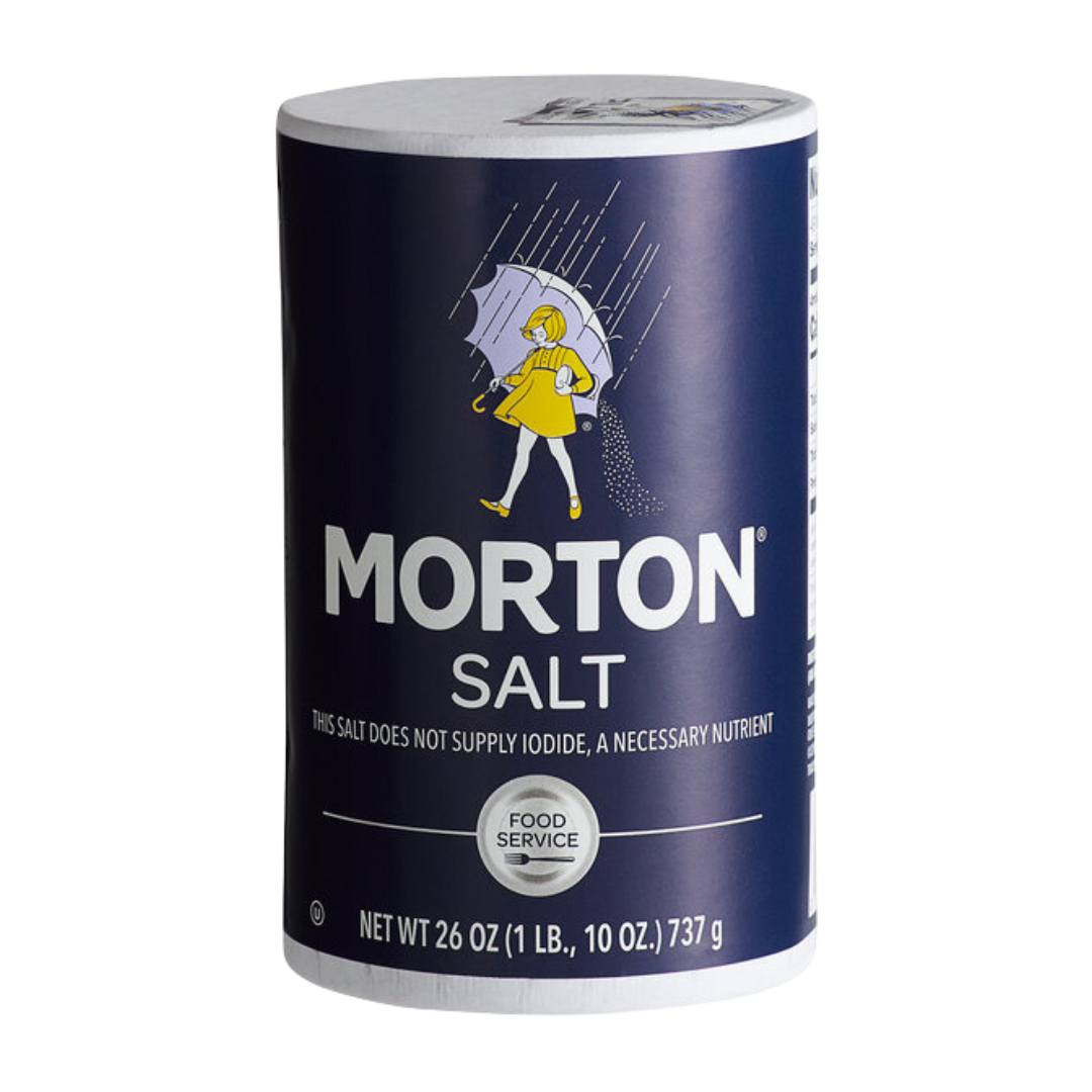 Morton 26 oz. Plain Table Salt Rounds