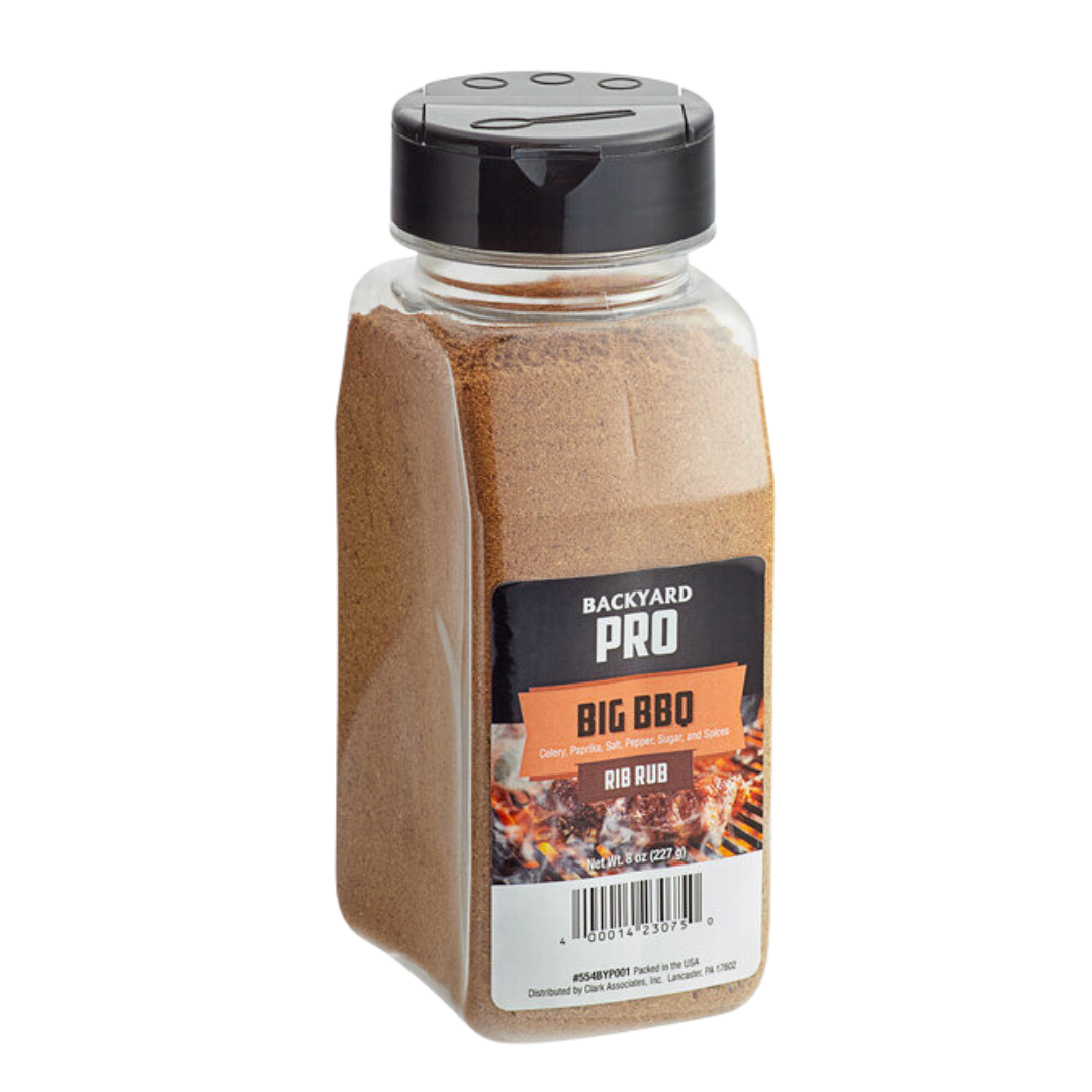 Backyard Pro Big BBQ Rib Rub - 8 oz.