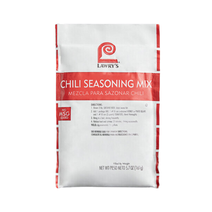 Lawry's 5.7 oz. Chili Seasoning Mix - 6/Case