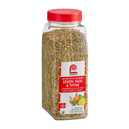 Lawry's 20 oz. Lemon, Basil, and Thyme Key West-Style Seasoning