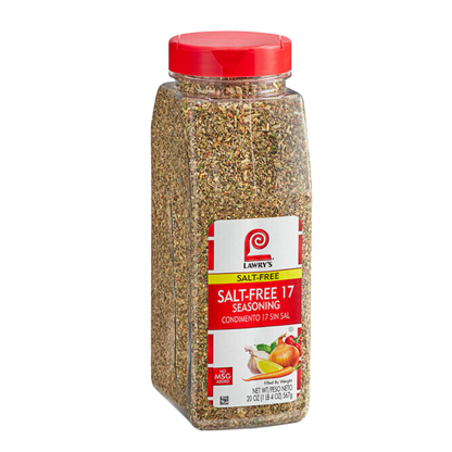 Lawry's Salt-Free 17 Seasoning (Various Sizes)