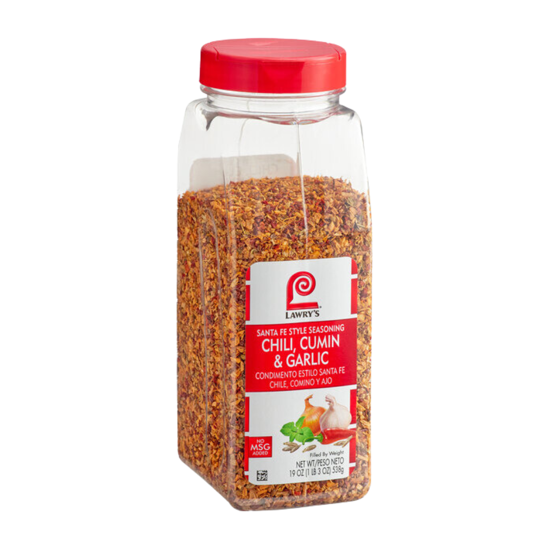 Lawry's 19 oz. Chili, Cumin, and Garlic Santa Fe-Style Seasoning