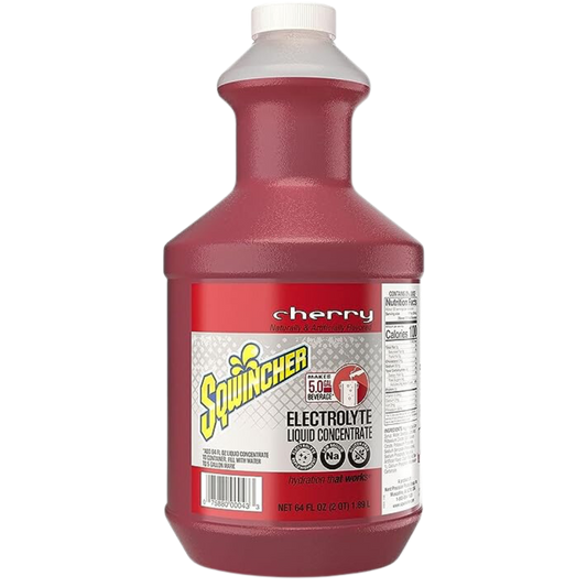Sqwincher Electrolyte Liquid Concentrate, Cherry Flavoured, 64 fl oz