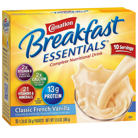 Nestle Carnation Breakfast Essentials Nutritional Powder Drink Mix