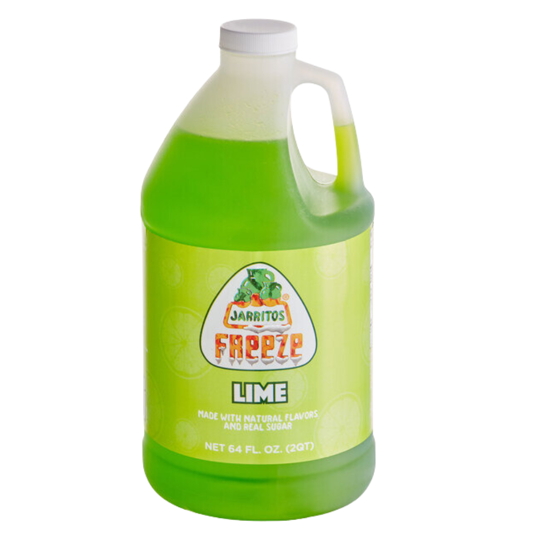 Jarritos® 1/2 Gallon Lime Slushy 5:1 Concentrate