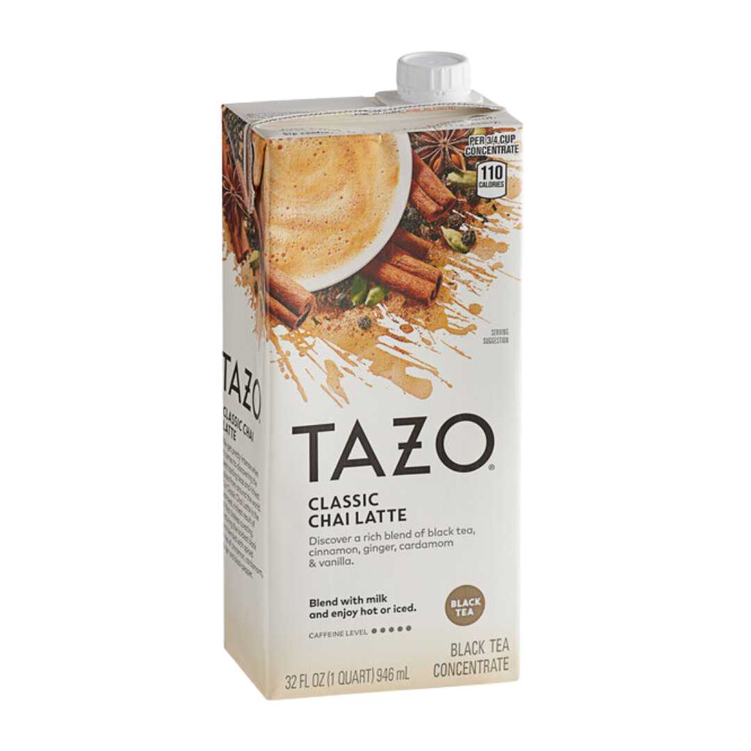 Tazo 32 fl. oz. Chai Tea Latte 1:1 Concentrate