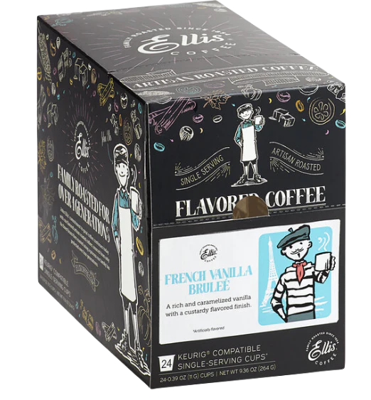 Ellis Coffee Single Serve Cups - 24/Box