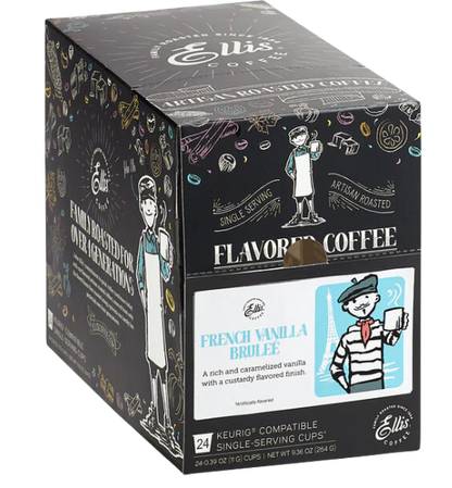 Ellis Coffee Single Serve Cups - 24/Box