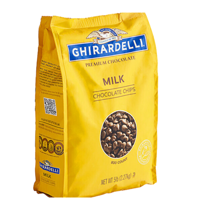 Ghirardelli 5 lb. Milk Chocolate .8M Baking Chips