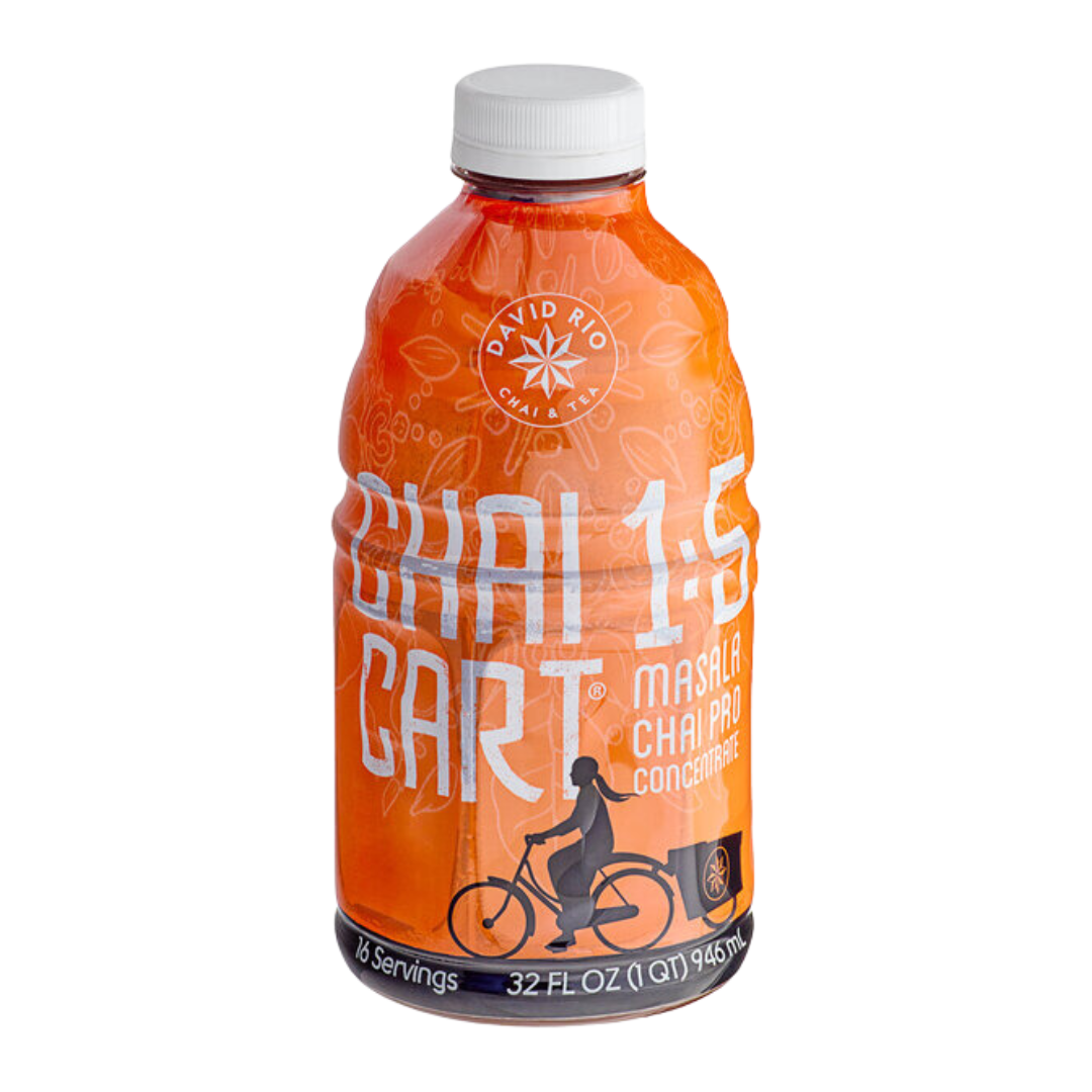 David Rio Chai Cart™ Masala Chai Tea 5:1 Super Concentrate 32 fl. oz.