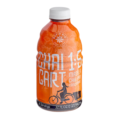 David Rio Chai Cart™ Masala Chai Tea 5:1 Super Concentrate 32 fl. oz.