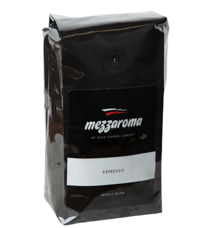 Ellis Mezzaroma Dark Regular Whole Bean Espresso 12 oz.