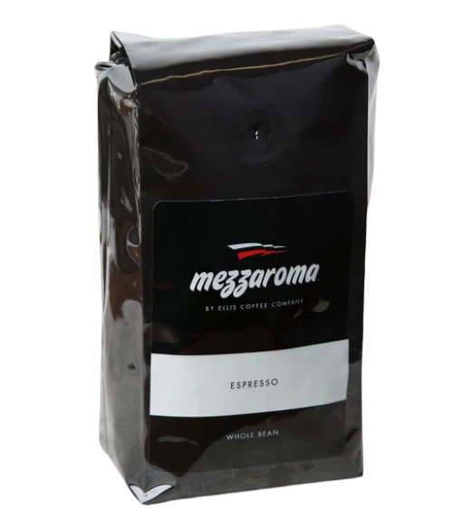 Ellis Mezzaroma Dark Regular Whole Bean Espresso 12 oz.