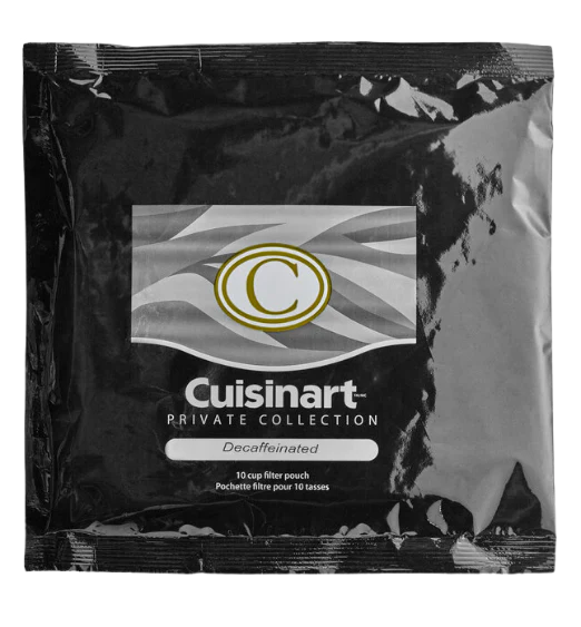 Cuisinart Private Collection Decaf 10-Cup Coffee Filter Pack - 75/Case