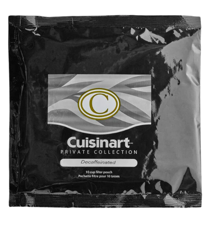 Cuisinart Private Collection Decaf 10-Cup Coffee Filter Pack - 75/Case