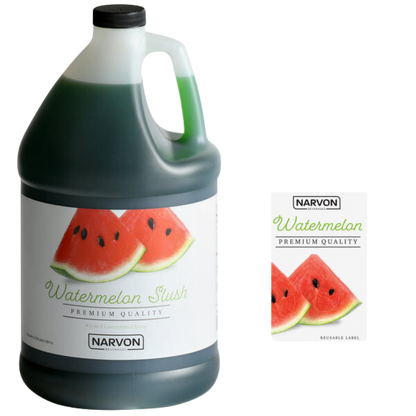 Narvon Watermelon Slushy 4.5:1 Concentrate 1 Gallon - 4/Case