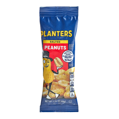 Planters Salted Peanuts 1.75 oz. Pouch - 48/Case