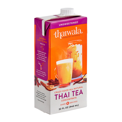 Thaiwala Unsweetened Thai Tea 1:1 Concentrate 32 fl. oz.