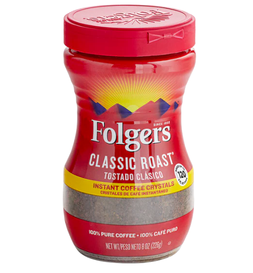 Folgers Classic Roast Instant Coffee