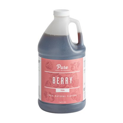 Pure Craft Beverages Berry Tea 5:1 Beverage Concentrate 1/2 Gallon - 6/Case