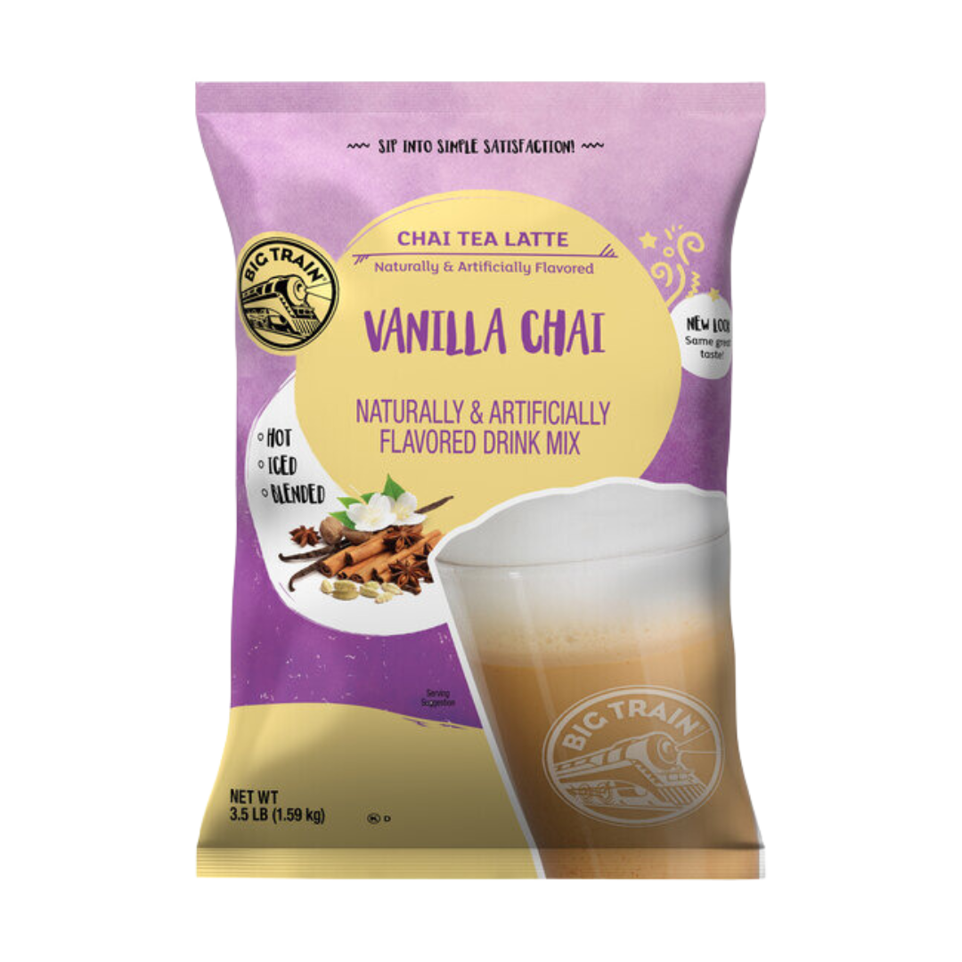 Big Train Vanilla Chai Tea Latte Mix - 3.5 lb.