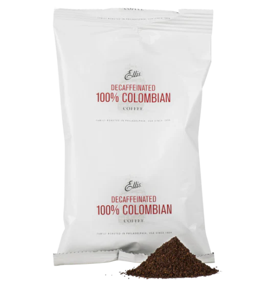 Ellis 100% Colombian Decaf Coffee Packet