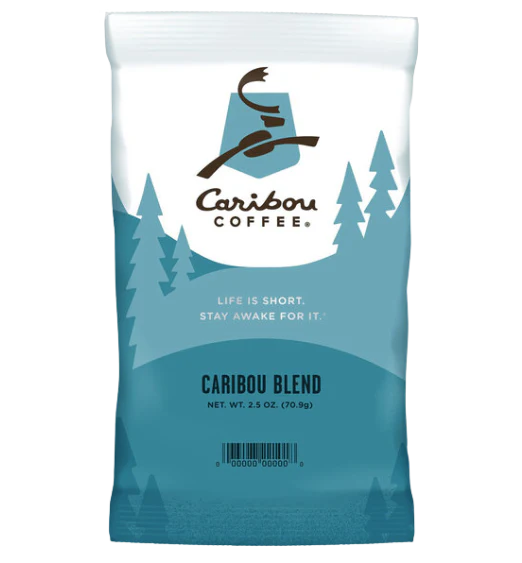 Caribou Coffee 2.5 oz. Caribou Blend Coffee 18/Case