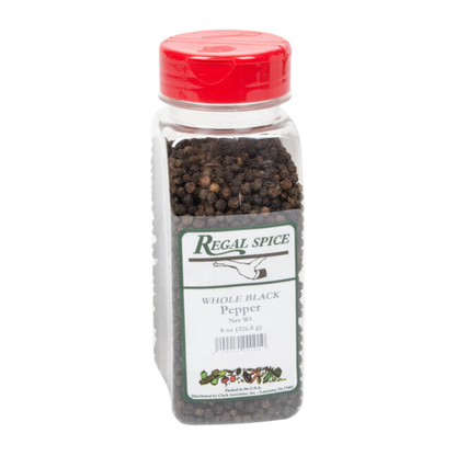 Regal Whole Black Peppercorn - 8 oz.