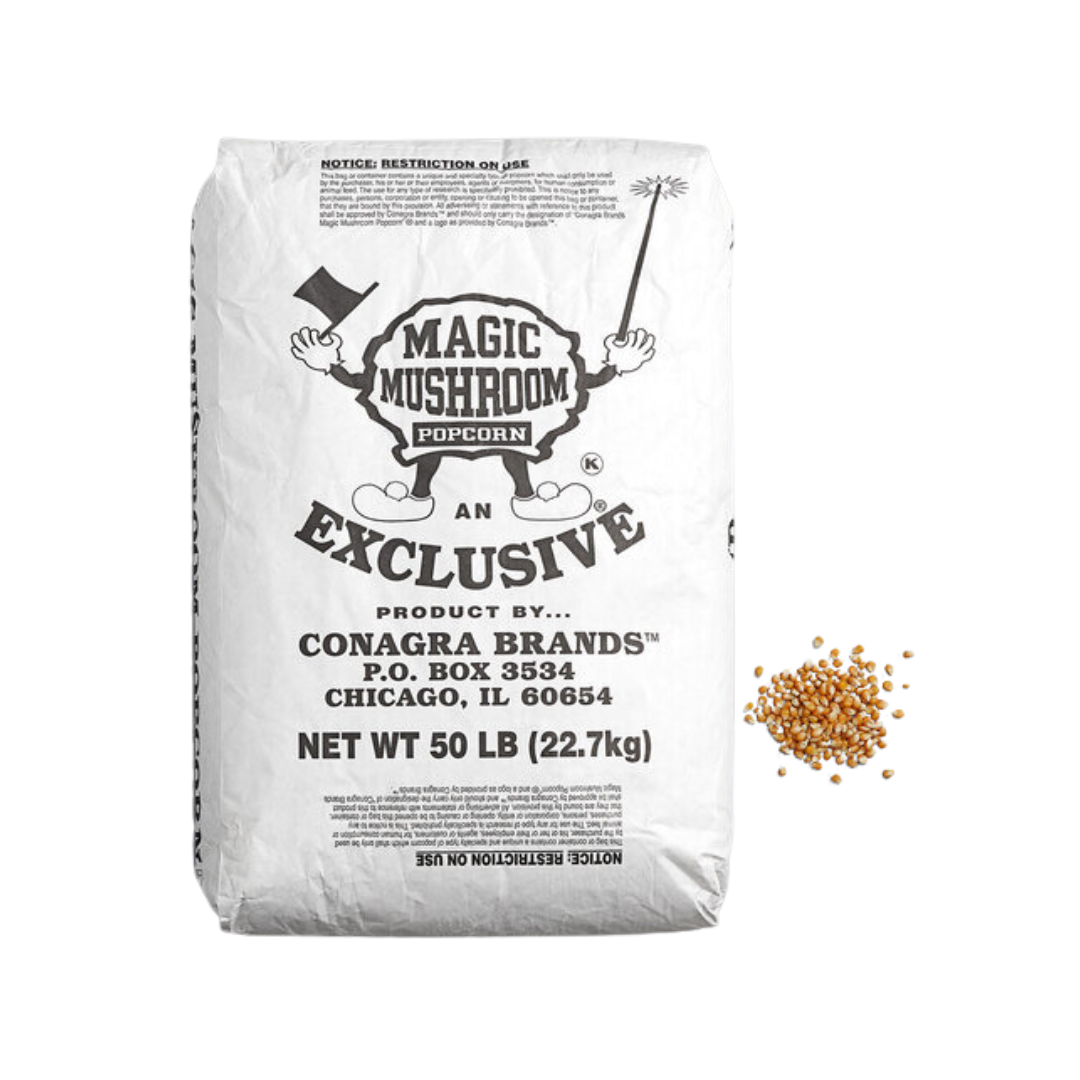 ConAgra Magic Mushroom Large Mushroom Popcorn Kernels - 50 lb.