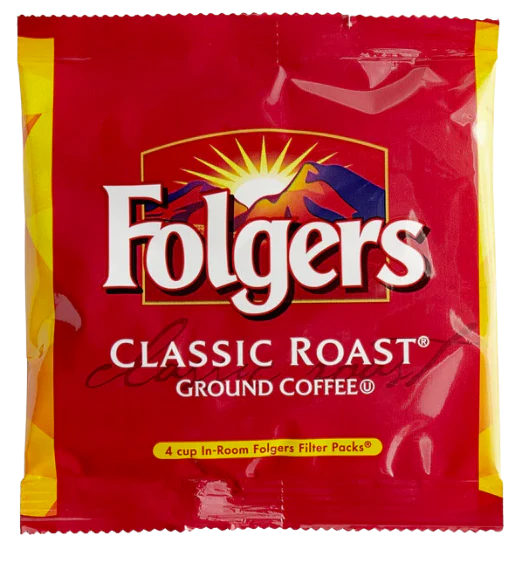 Folgers Classic Decaf Coffee Filter Pack - 40/Case