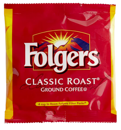 Folgers Classic Decaf Coffee Filter Pack - 40/Case