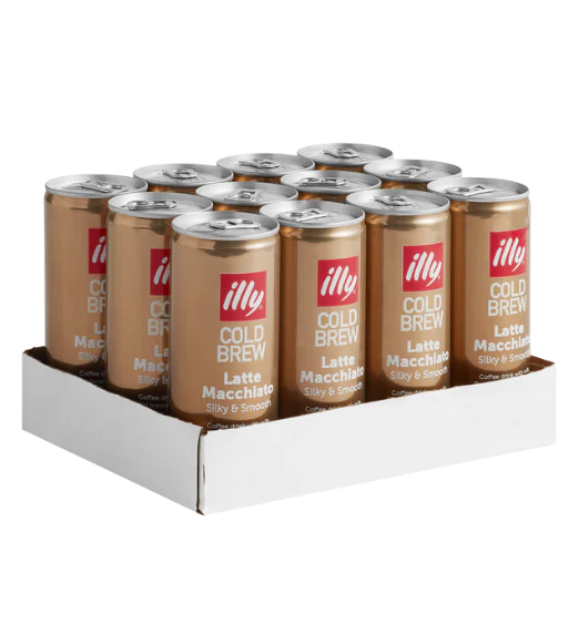 illy Cold Brew Latte  8.45 fl. oz. - 12/Case