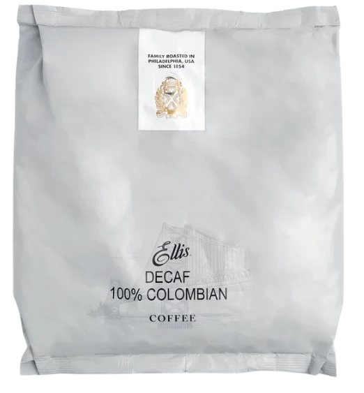 Ellis 100% Colombian Decaf Coffee Packet