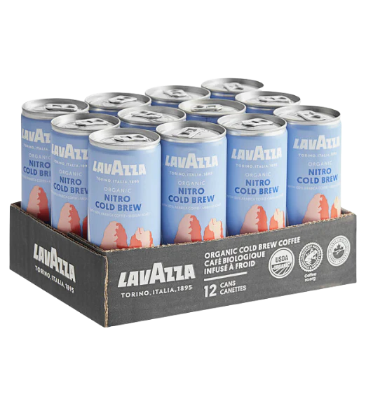 Lavazza Organic Cold Brew Coffee - 12/Case